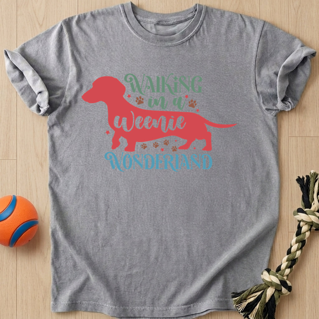 Walking Weenie T-Shirt – Grey t-shirt