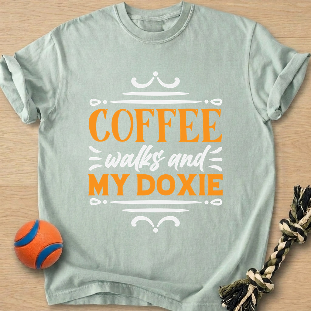 Walks Coffee T-Shirt – Bay t-shirt
