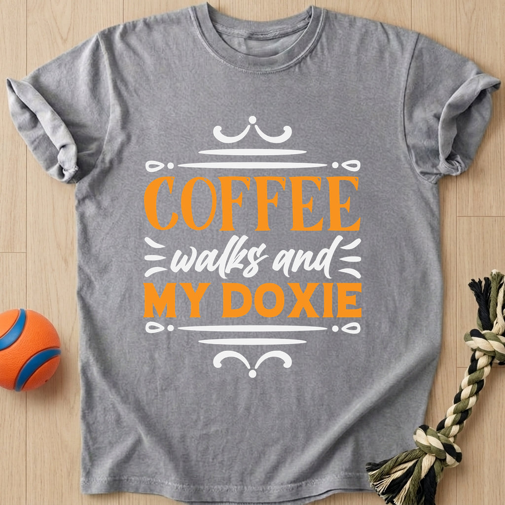 Walks Coffee T-Shirt – Grey t-shirt