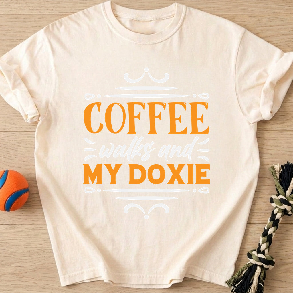 Walks Coffee T-Shirt – Ivory t-shirt