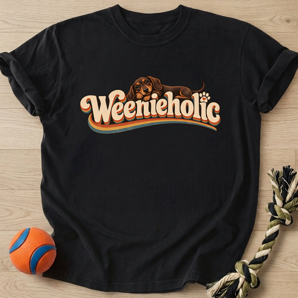 Weenie Addict T-Shirt – Black t-shirt
