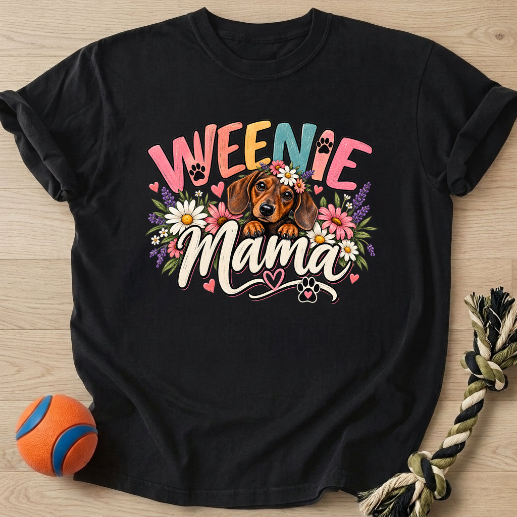 Weenie Mama T-Shirt – Black t-shirt