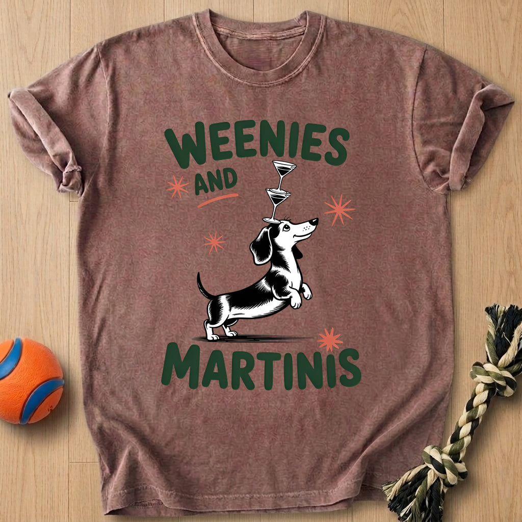 Weenies Martinis T-Shirt – Espresso t-shirt