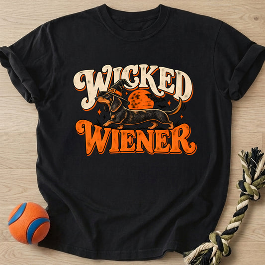 Wicked Wiener T-Shirt – Black t-shirt