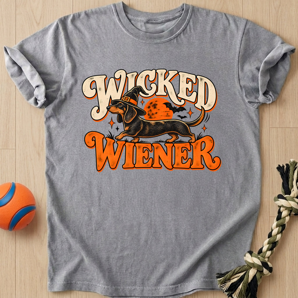 Wicked Wiener T-Shirt – Grey t-shirt