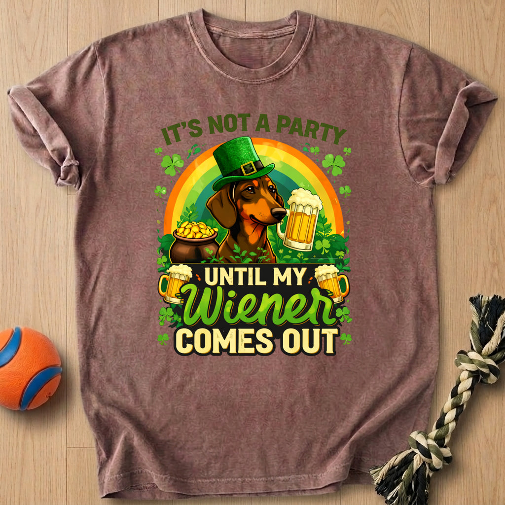 Wiener Comes Out T-Shirt – Espresso t-shirt