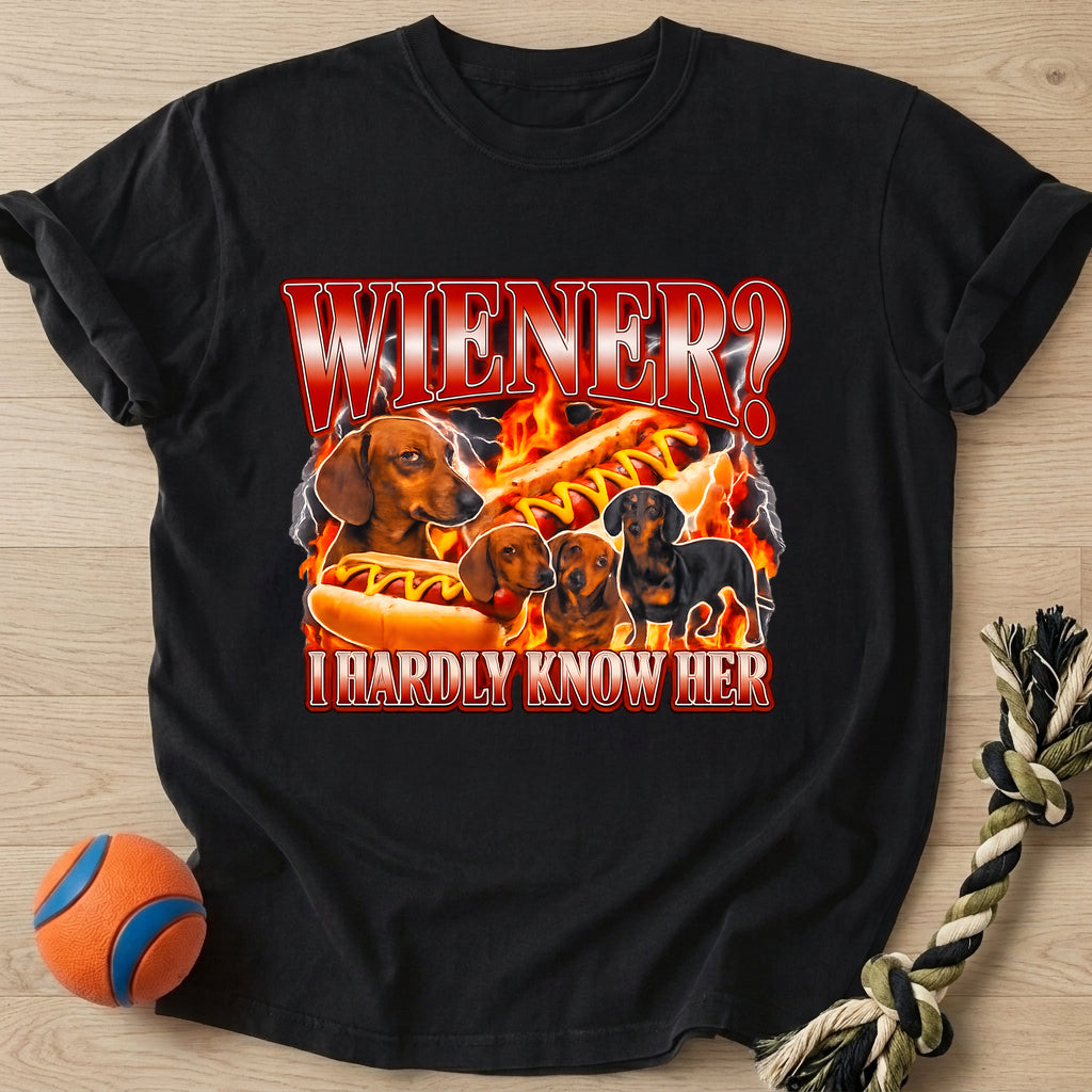 Wiener Joke T-Shirt – Black t-shirt