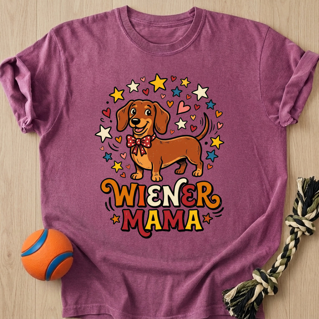Wiener Mama T-Shirt – Berry t-shirt