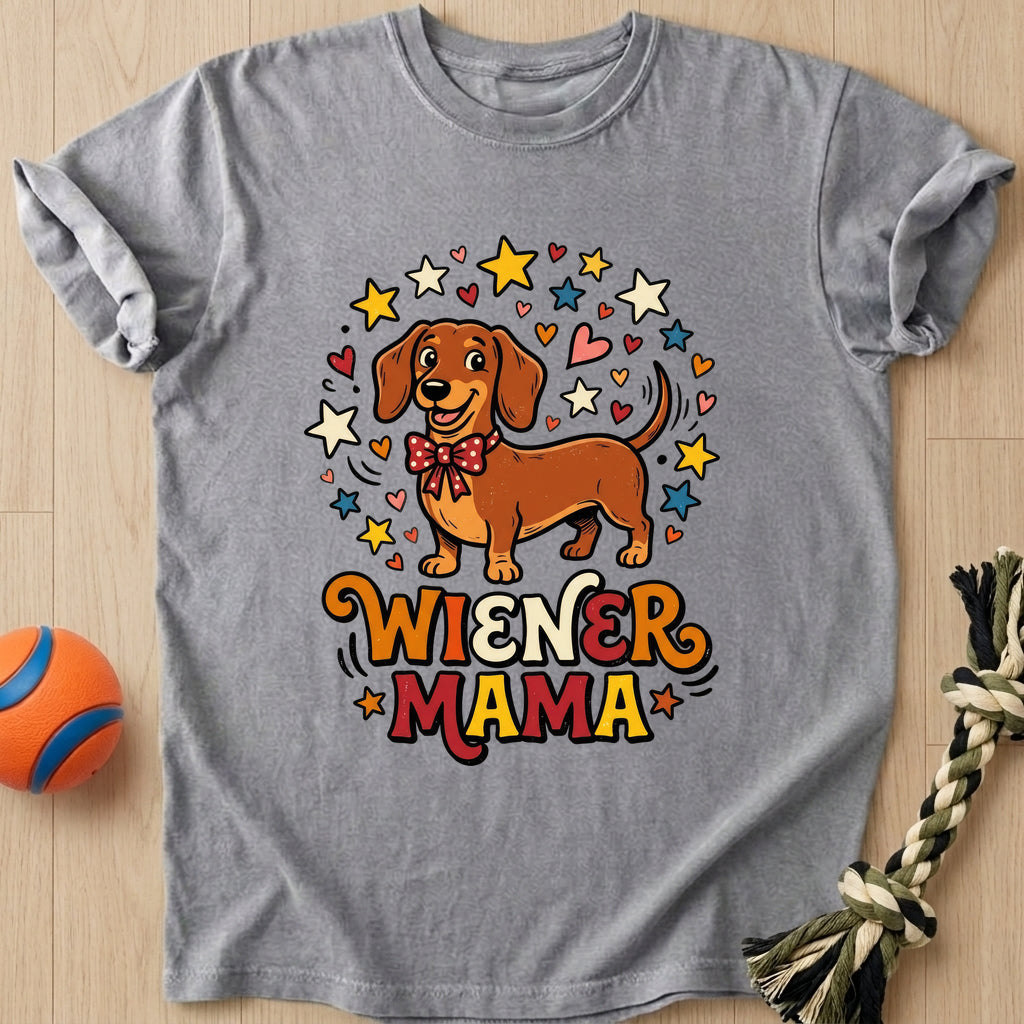 Wiener Mama T-Shirt – Grey t-shirt