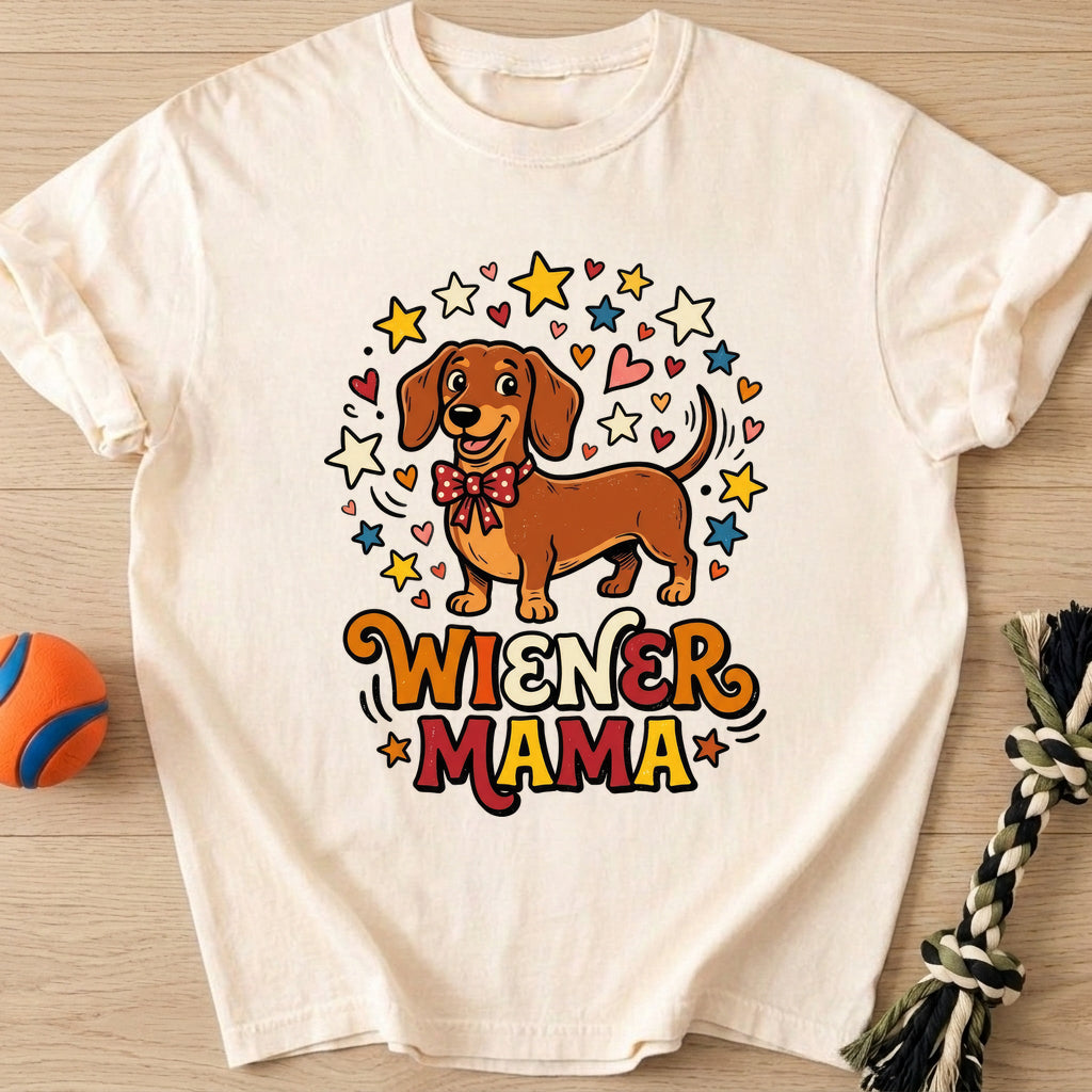 Wiener Mama T-Shirt – Ivory t-shirt