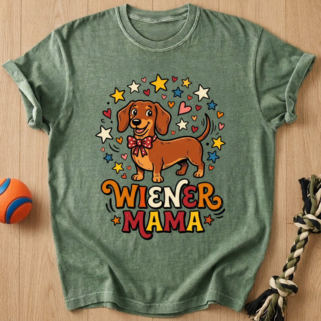 Wiener Mama T-Shirt – Moss t-shirt