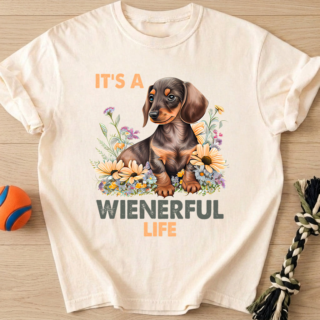 Wienerful Life T-Shirt – Ivory t-shirt