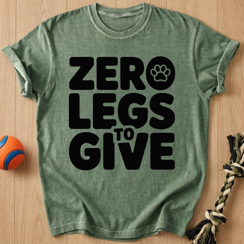 Zero Legs T-Shirt – Moss t-shirt