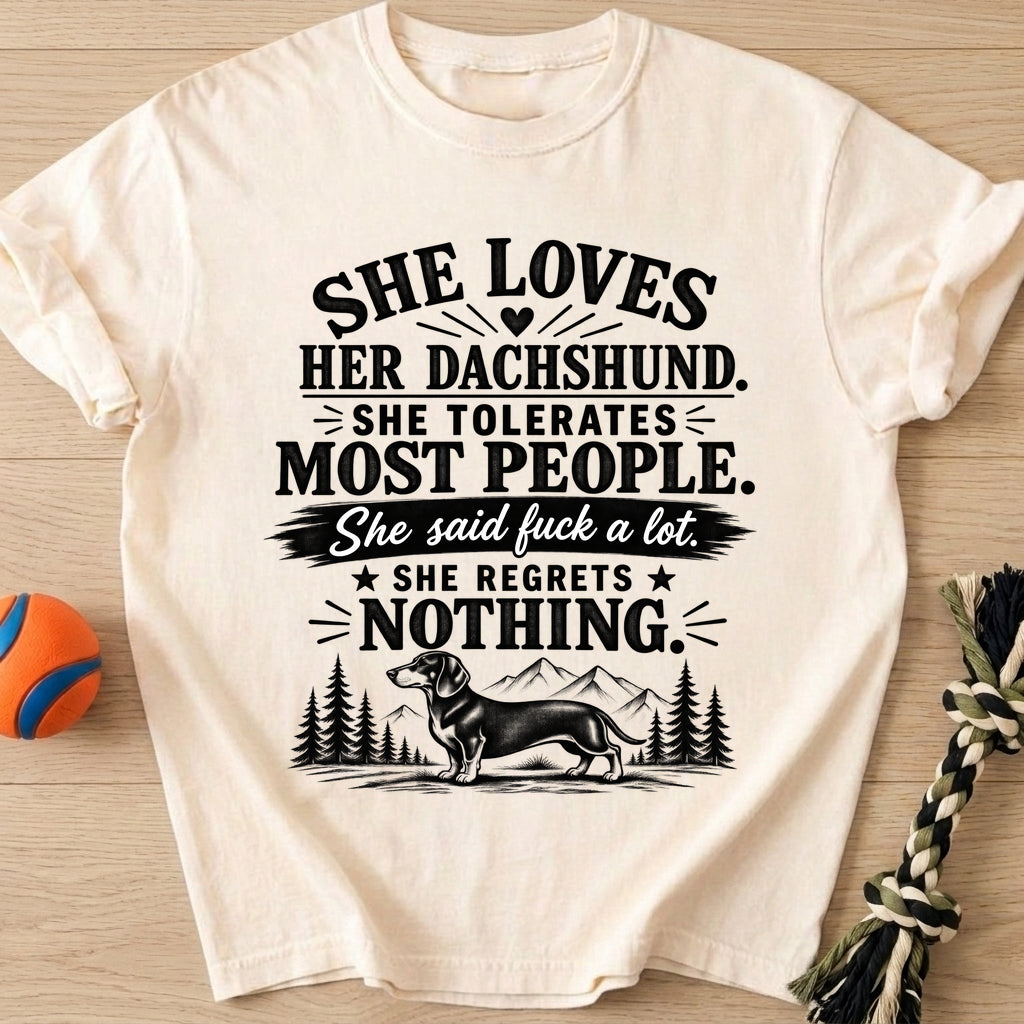 Zero Regrets T-Shirt – Ivory t-shirt