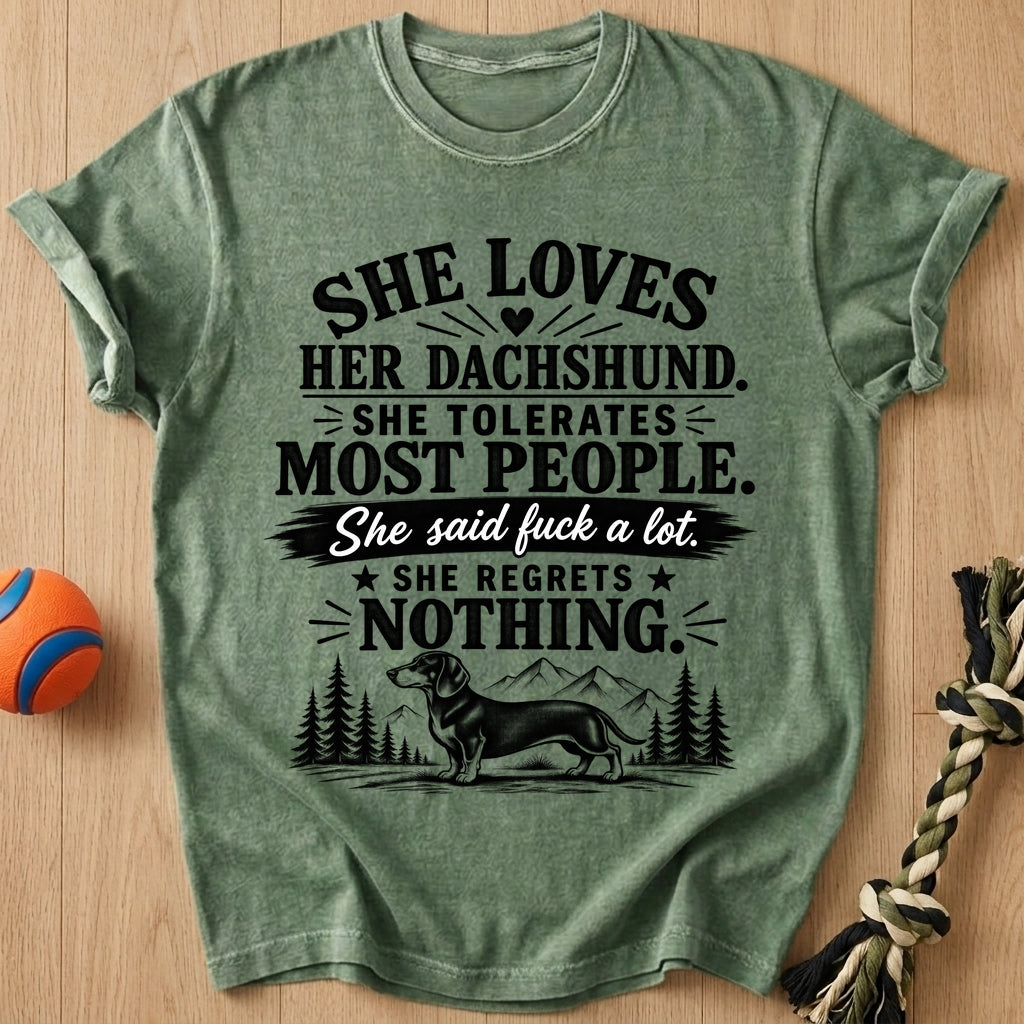 Zero Regrets T-Shirt – Moss t-shirt